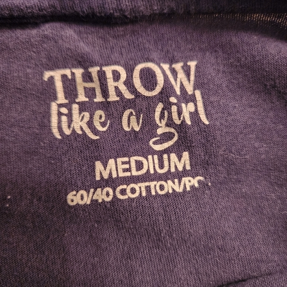 Live love volleyball navy blue short sleeve shirt Size M - Picture 6 of 6